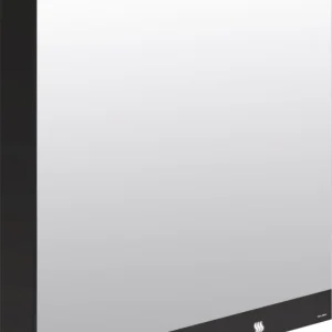 Armoire miroir Armatron Noir mat Petit Prix